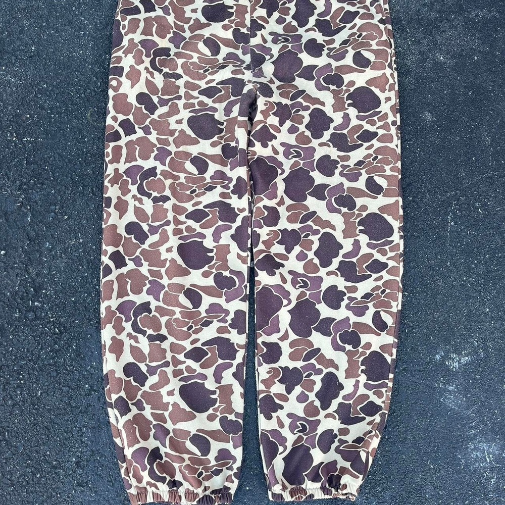 1990s Duck Camo AOP good Camo Sweat Pants size XL